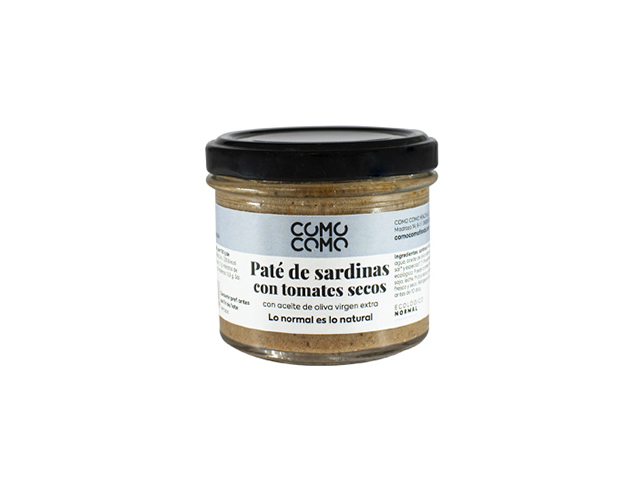 Paté de sardina con tomates secos