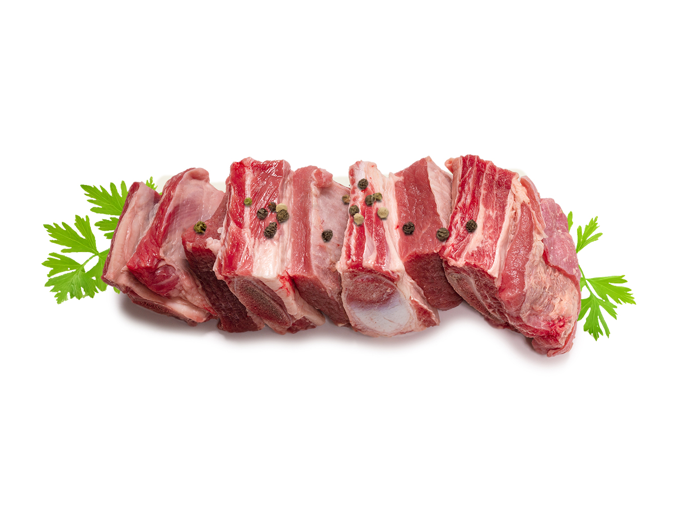 Costillas troceadas eco