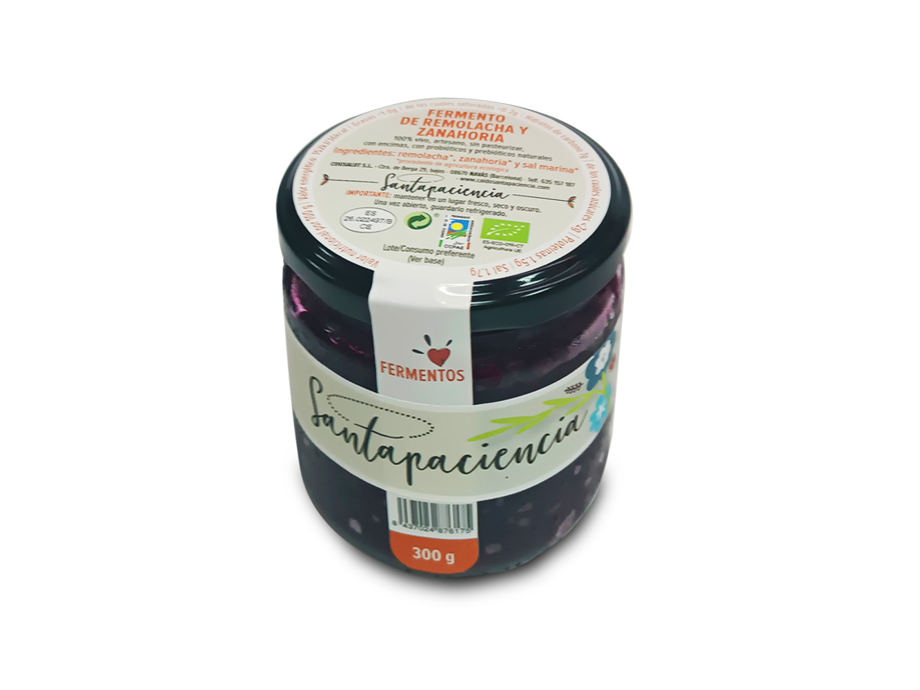 Fermento de remolacha y zanahoria eco sin pasteurizar