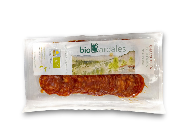 Chorizo ecológico en lonchas